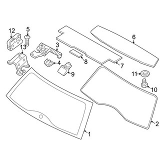 BMW OE - Lift Gate - Glass (Wagon)