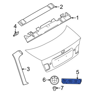BMW OE - Rear Hatch Emblem