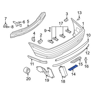 BMW OE - Rear Trailer Hitch