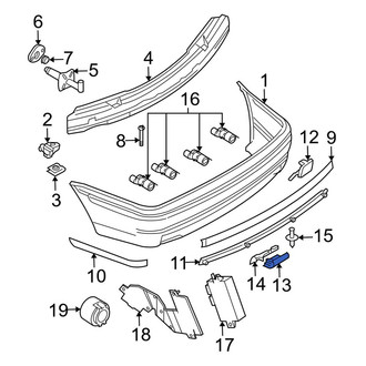 BMW OE - Rear Trailer Hitch