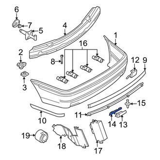 BMW OE - Rear Trailer Hitch Plug