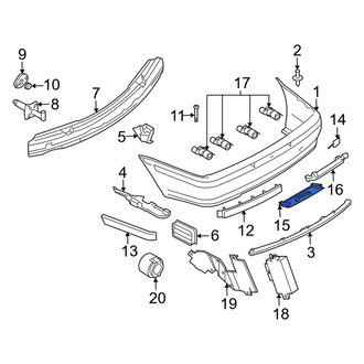 BMW OE - Rear Trailer Hitch