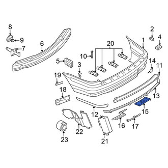 BMW OE - Rear Trailer Hitch