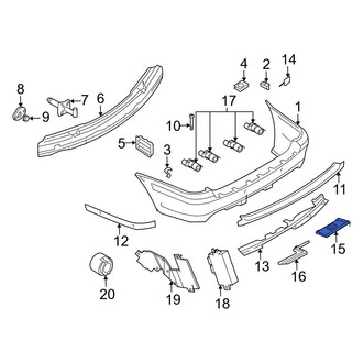 BMW OE - Rear Trailer Hitch