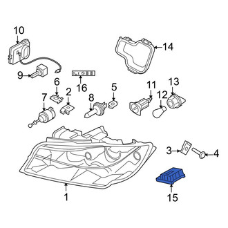 BMW OE - Front Headlight Control Module