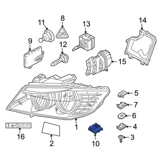 BMW OE - Front Headlight Control Module