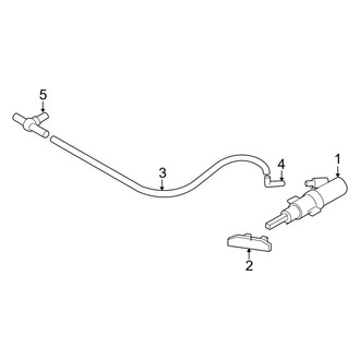 BMW OE - Front Lamps - Washer Components