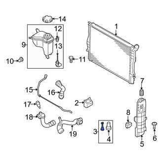 BMW OE - Radiator Drain Plug