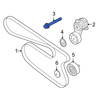 BMW OE - Belt Tensioner Pulley Bolt