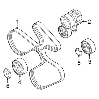 BMW OE - Cooling - Belts & Pulleys (Sedan)
