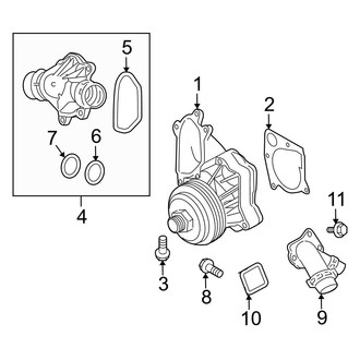 BMW OE - Cooling - Water Pump (Sedan)