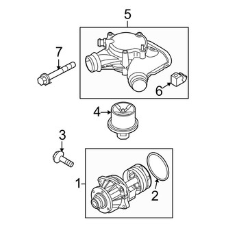 BMW OE - Cooling - Water Pump (Sedan)