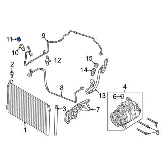 BMW OE - A/C Service Valve Cap