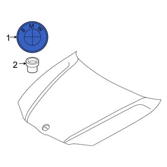 BMW OE - Front Hood Emblem