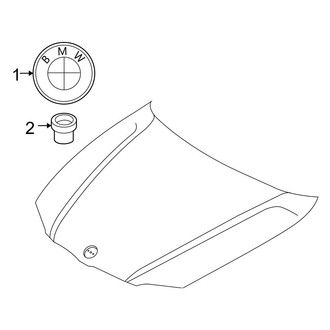 BMW OE - Hood - Exterior Trim (Wagon)