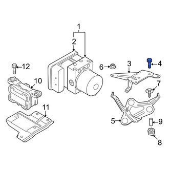 BMW OE - ABS Control Module Bolt