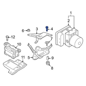 BMW OE - ABS Control Module Bolt