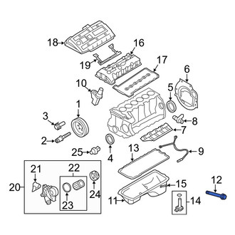 BMW OE - Engine Oil Pan Bolt