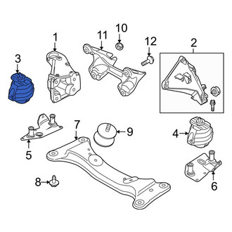 BMW OE - Right Engine Mount