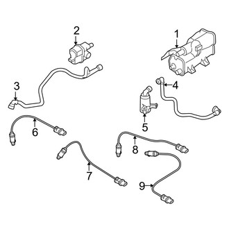 BMW OE - Emission System - Emission Components (Wagon)
