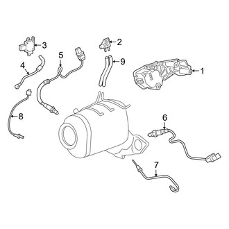 BMW OE - Emission System - Emission Components (Particulate Components), (Sedan)