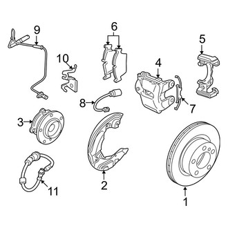 BMW OE - Front Suspension - Brake Components