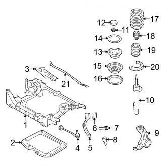 2006 BMW 3-Series OEM Suspension Parts - Shocks, Struts | CARiD