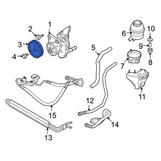 BMW OE - Power Steering Pump Pulley