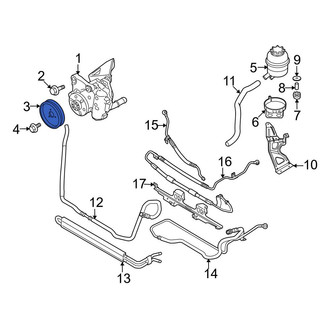 BMW OE - Power Steering Pump Pulley