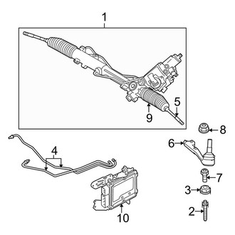 BMW OE - Steering Gear & Linkage (With Active Steering), (Wagon)