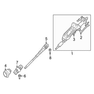 BMW OE - Steering Column Assembly (Wagon)
