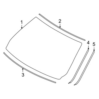 BMW OE - Windshield - Glass (Wagon)