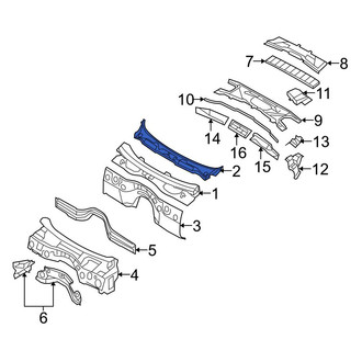 BMW OE - Cowl Cover