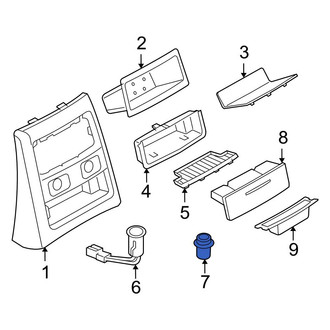 BMW OE - 12 Volt Accessory Power Outlet Cover