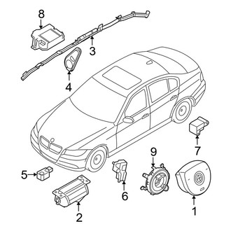 BMW OE - Restraint Systems - Air Bag Components (Wagon)