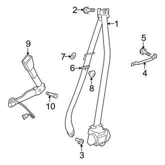 BMW OE - Restraint Systems - Front Seat Belts (Wagon)