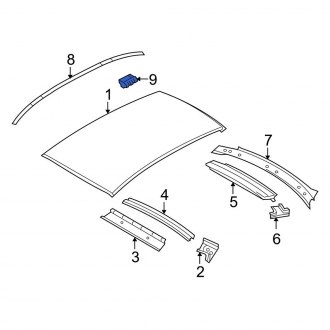 BMW OEM Roofs & Parts | Panels, Drip Rails, Braces — CARiD.com