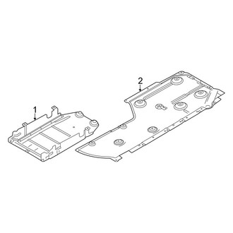 BMW OE - Pillars, Rocker & Floor - Under Cover & Splash Shields (Sedan)