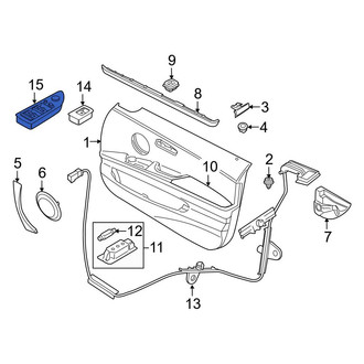 BMW OE - Front Left Door Window Switch