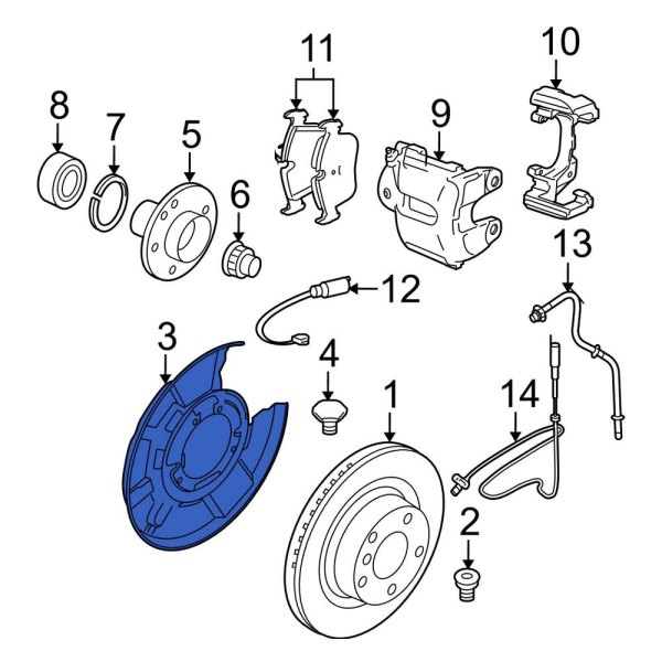 Brake Dust Shield