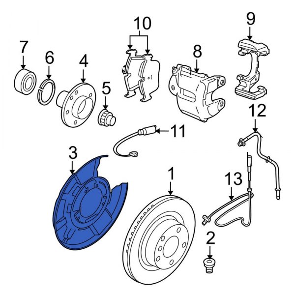 Brake Dust Shield