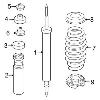BMW OE - Rear Suspension - Shocks & Components