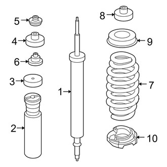 BMW OE - Rear Suspension - Struts & Components (Sedan)