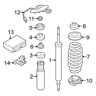 BMW OE - Rear Suspension - Struts & Components (Sedan)