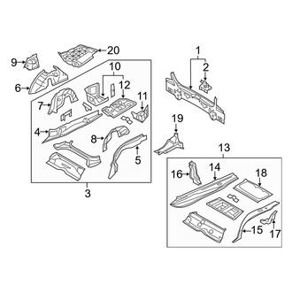 BMW OE - Rear Body & Floor (Wagon)