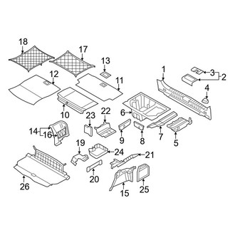 BMW OE - Rear Body & Floor - Interior Trim (Wagon)