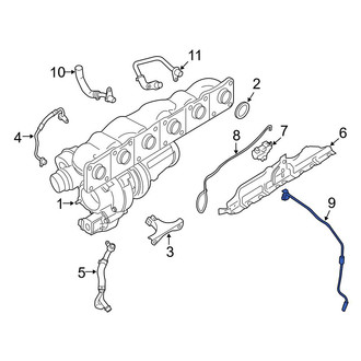 BMW OE - Lower Vacuum Line