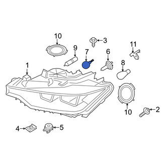 BMW OE - Front Turn Signal Light Bulb