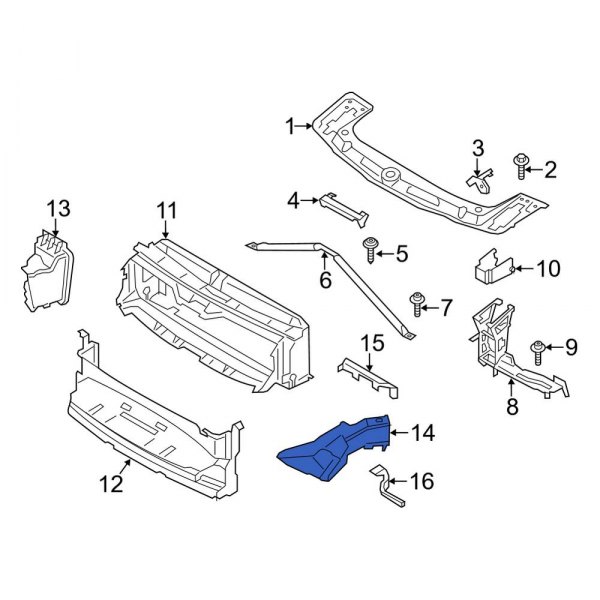 Brake Air Duct