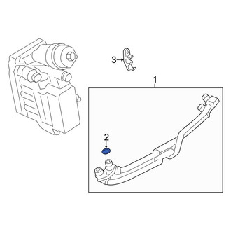 BMW OE - Automatic Transmission Oil Cooler Hose O-Ring